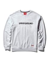 PULLOVER CREW NECK SWEATSHIRT (LT GREY)