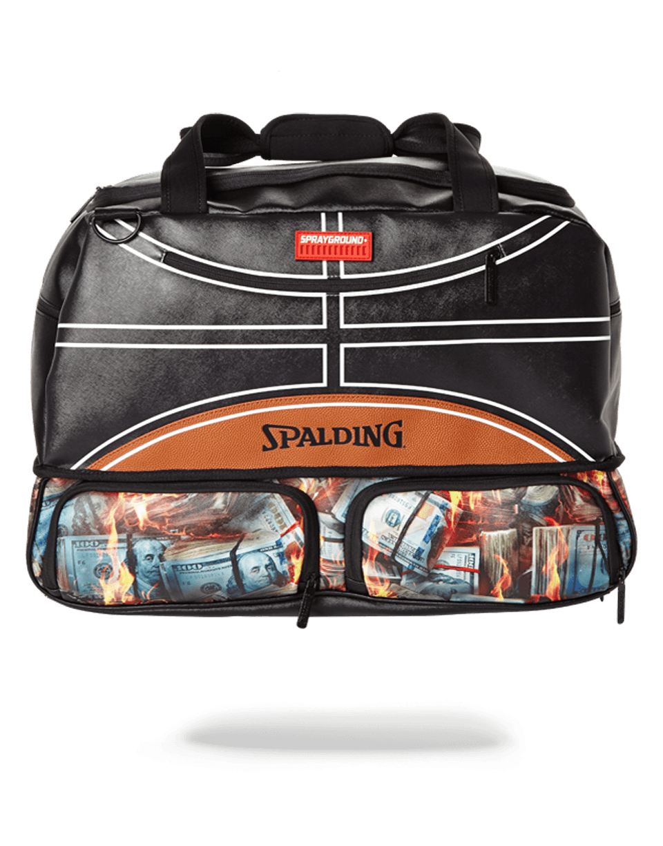 SPALDING X  FIRE MONEY SNEAKER DUFFEL