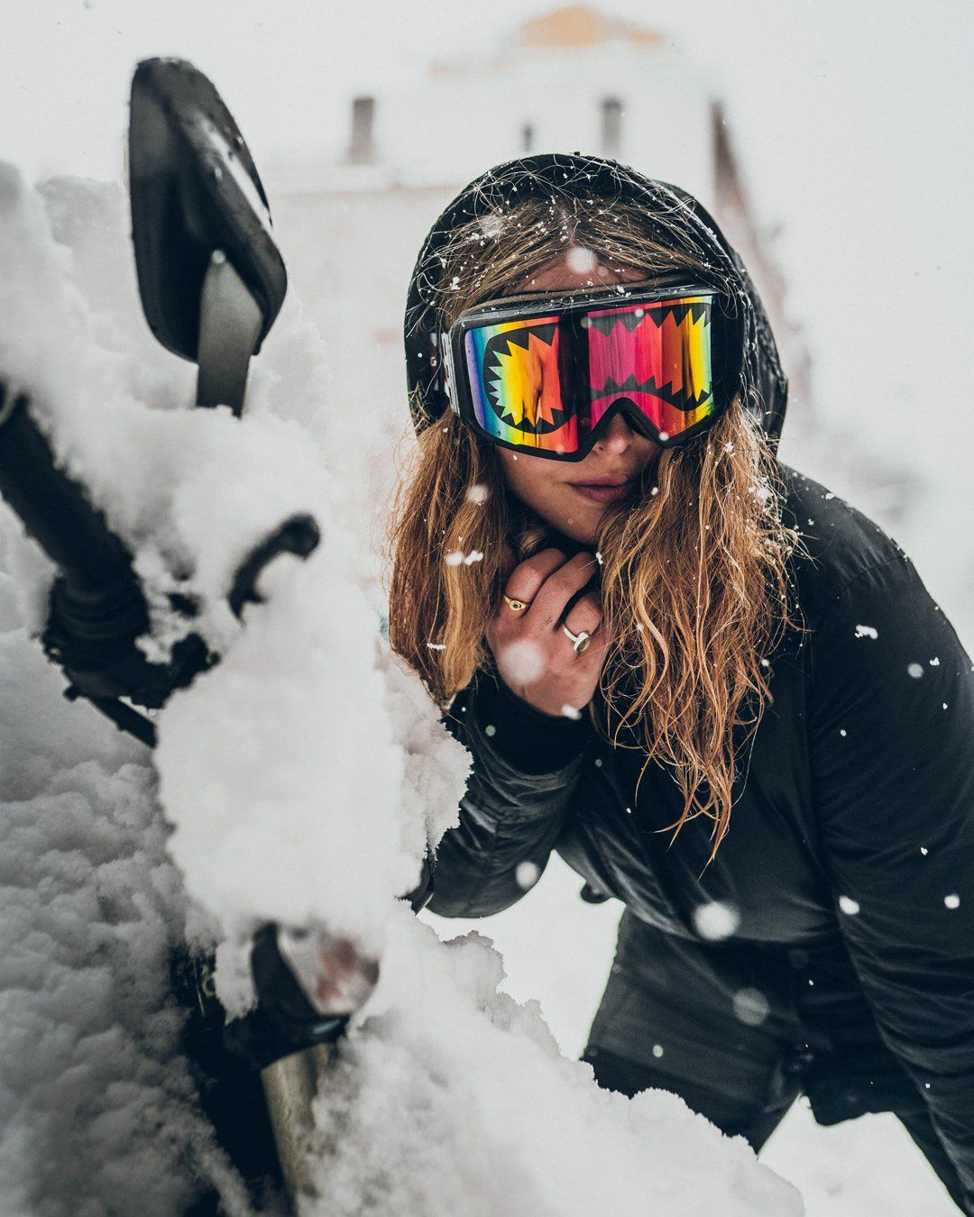 SHARK GOGGLES WITH 3 INTERCHANGEABLE LENS
