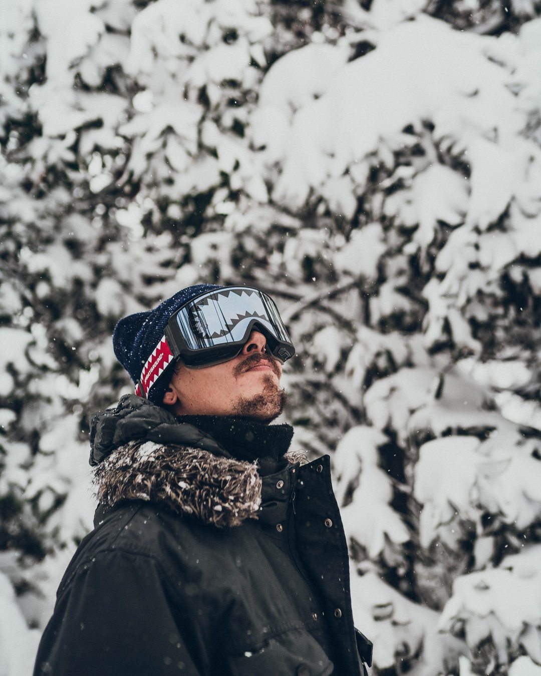 SHARK GOGGLES WITH 3 INTERCHANGEABLE LENS