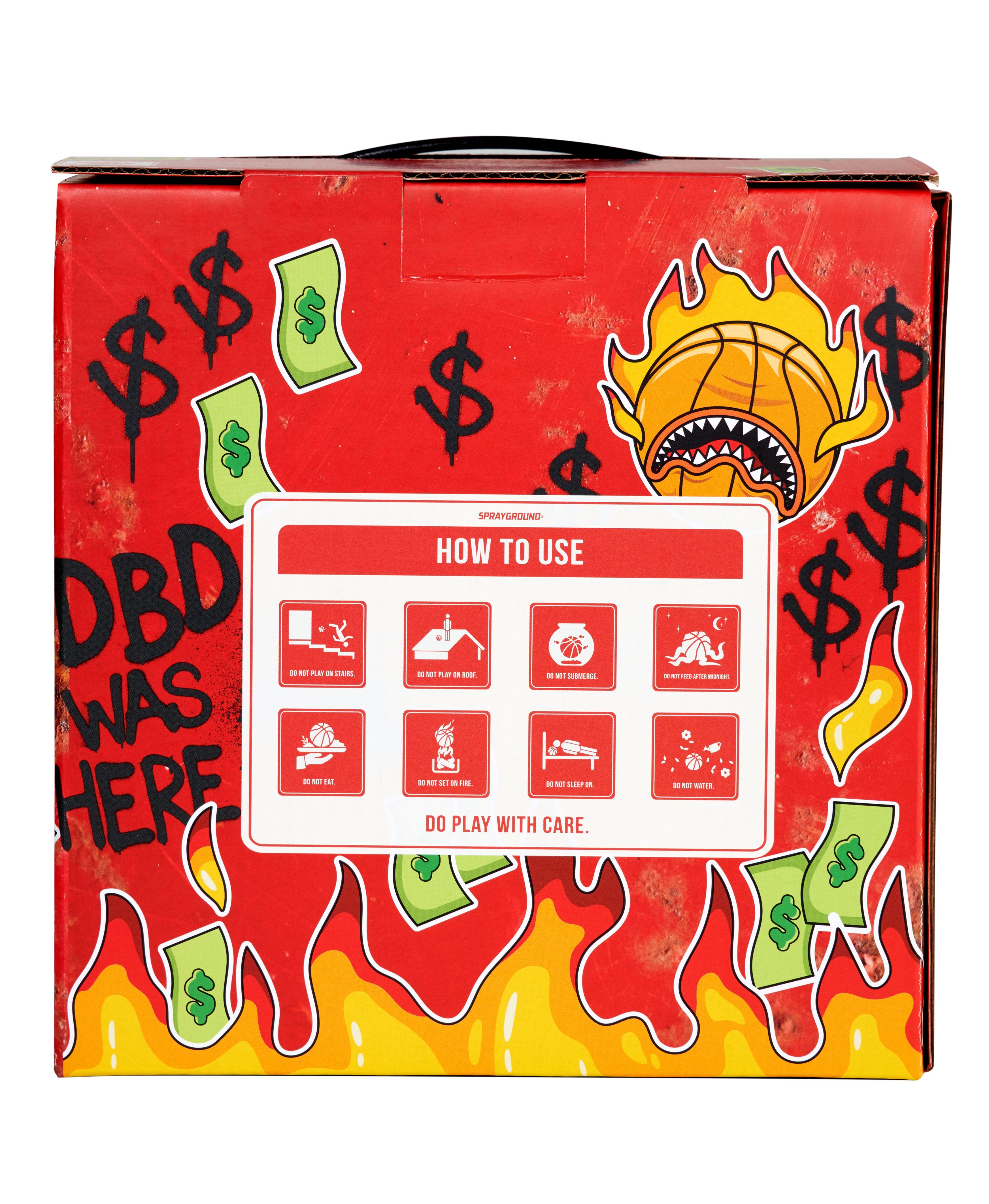 SPALDING X  FIRE BASKETBALL
