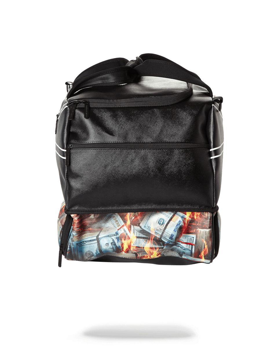 SPALDING X  FIRE MONEY SNEAKER DUFFEL