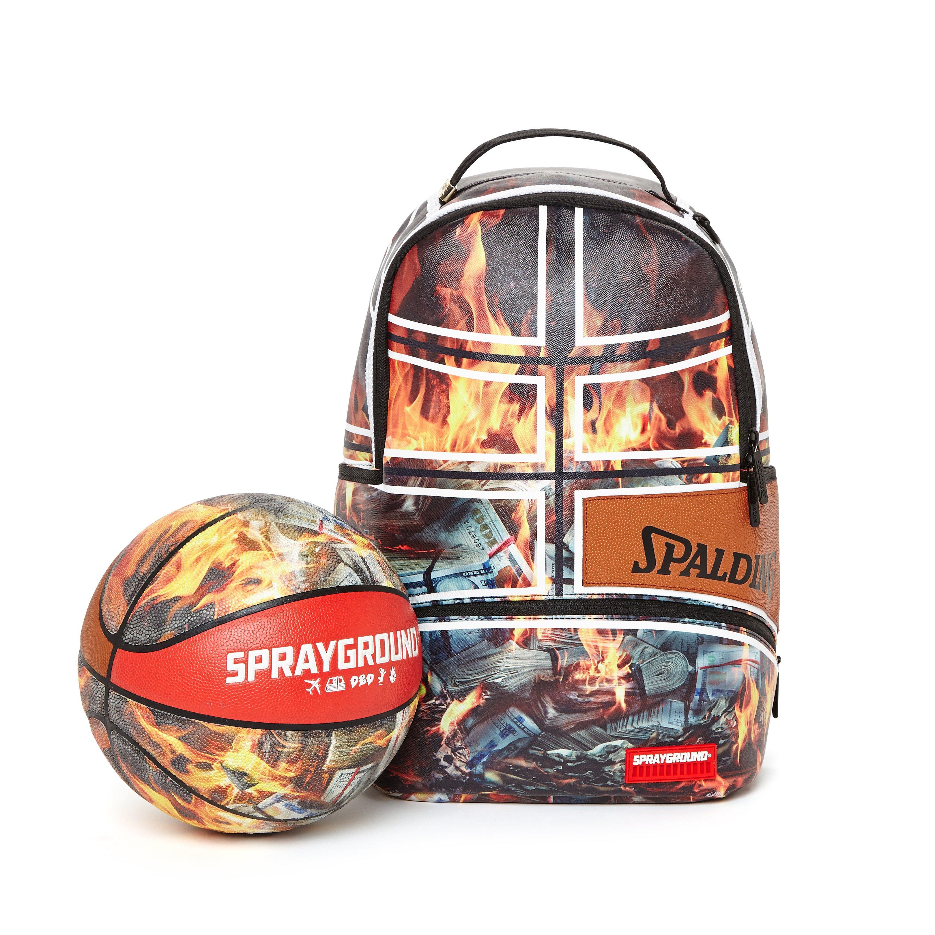 SPALDING X  FIRE BASKETBALL