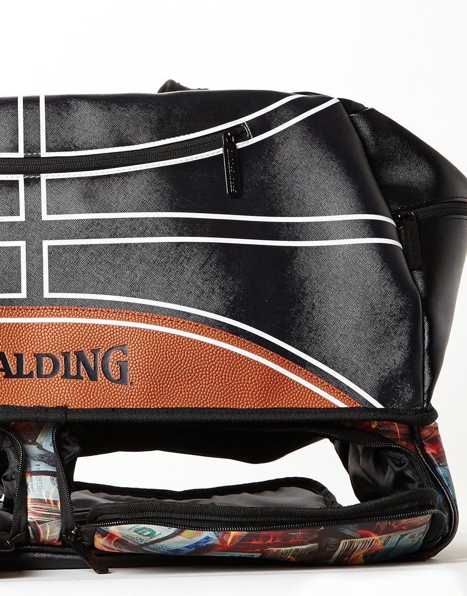 SPALDING X  FIRE MONEY SNEAKER DUFFEL