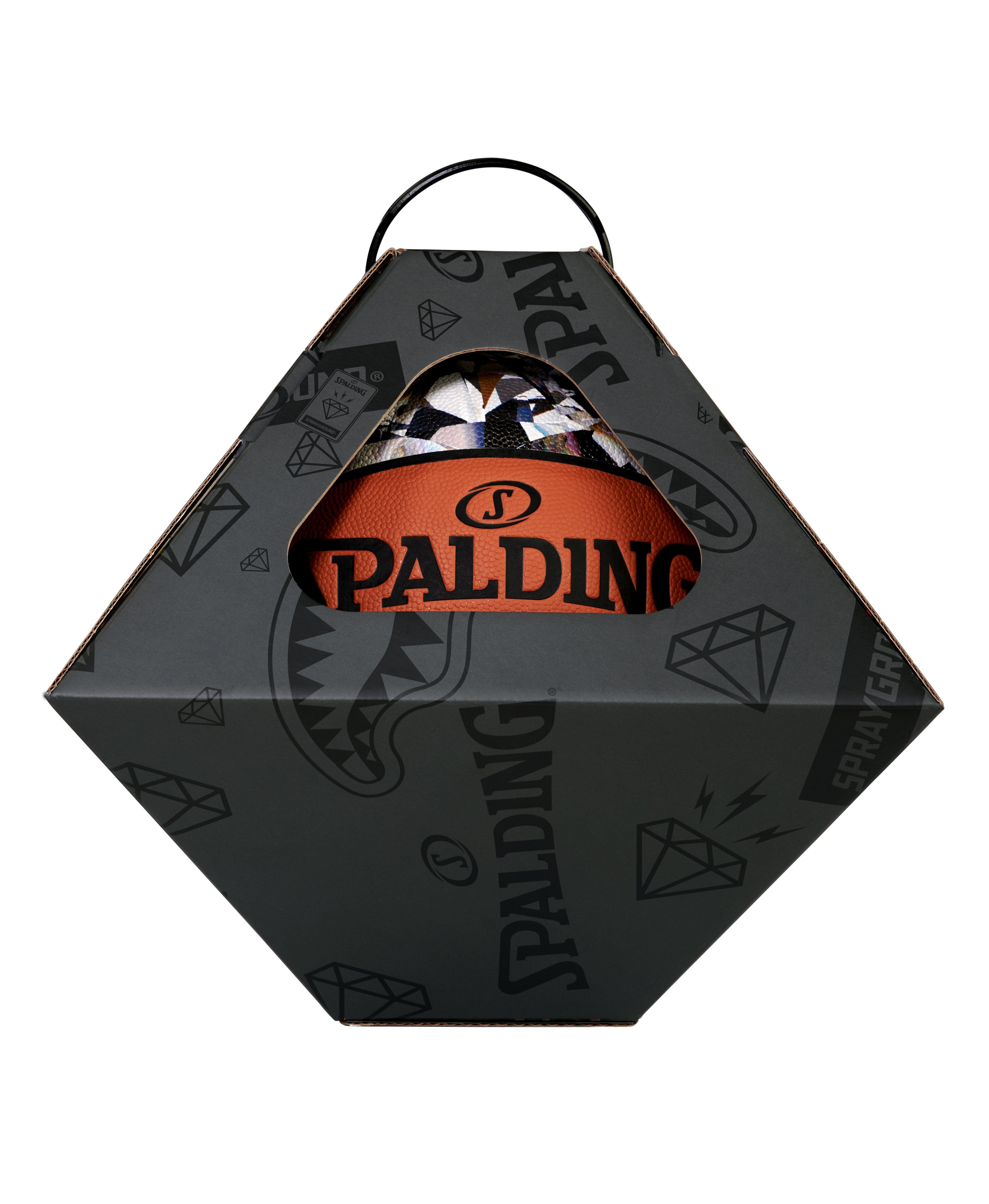 SPALDING X  DIAMOND BASKETBALL