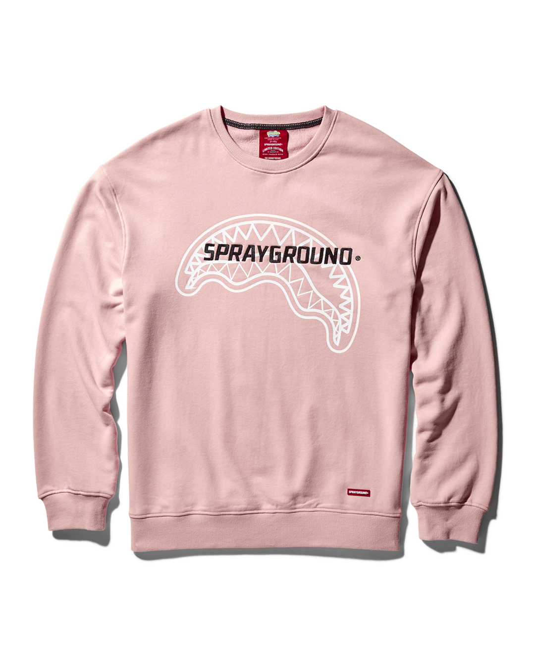 PULLOVER CREW NECK SWEATSHIRT (PINK)